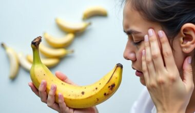 overripe bananas trigger migraine headaches