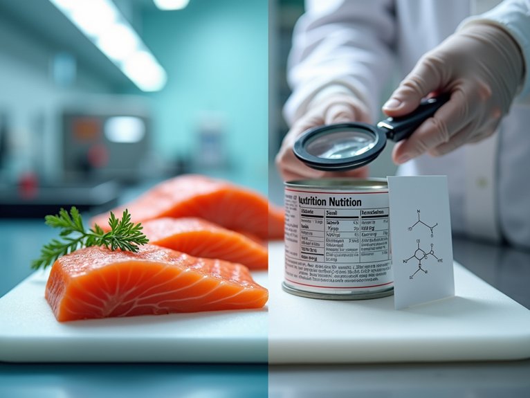 persistent organic pollutants in seafood