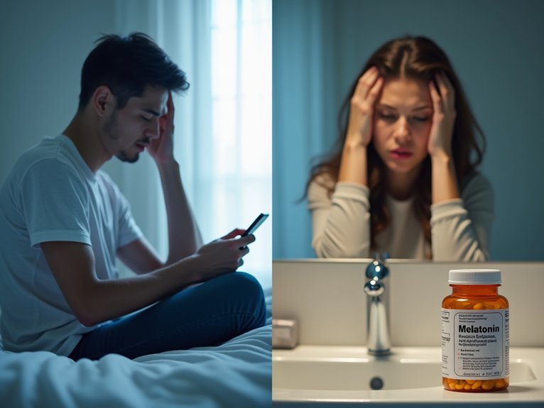 potential melatonin side effects concerning