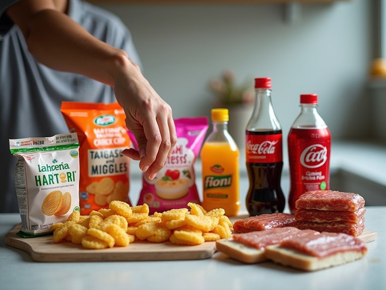 processed foods harm oral health