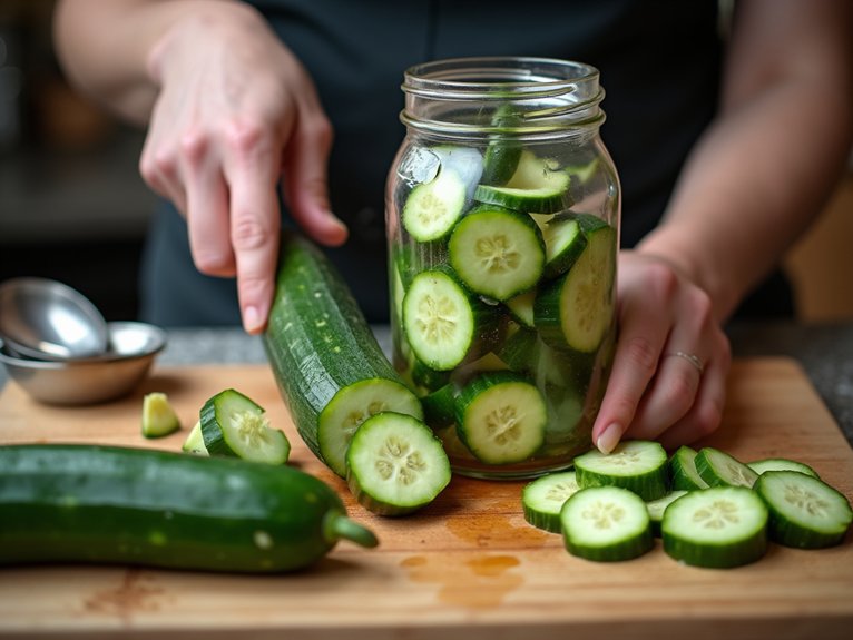 proper cucumber preparation prevents jar explosions