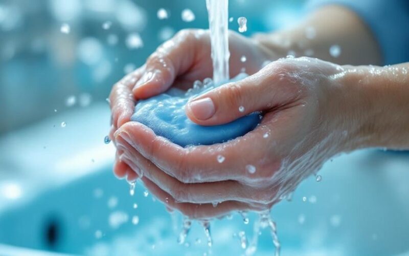 proper handwashing virus removal guidelines