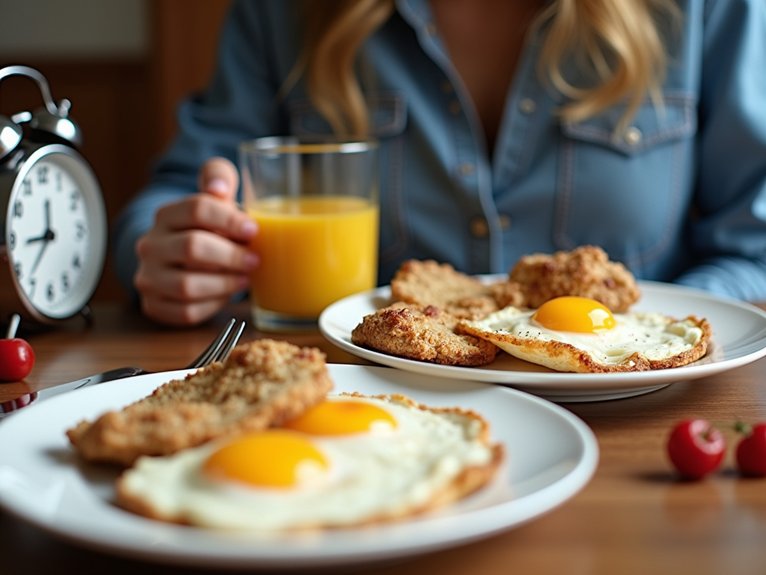 protein rich eggs suppress hunger