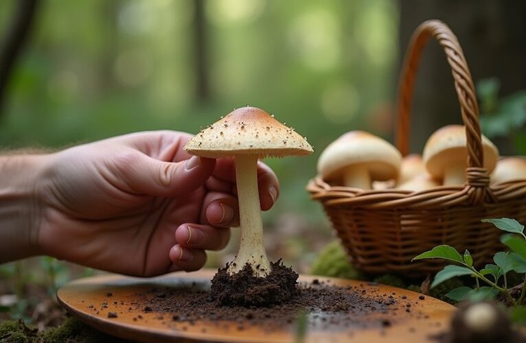 safely selecting and cooking mushrooms