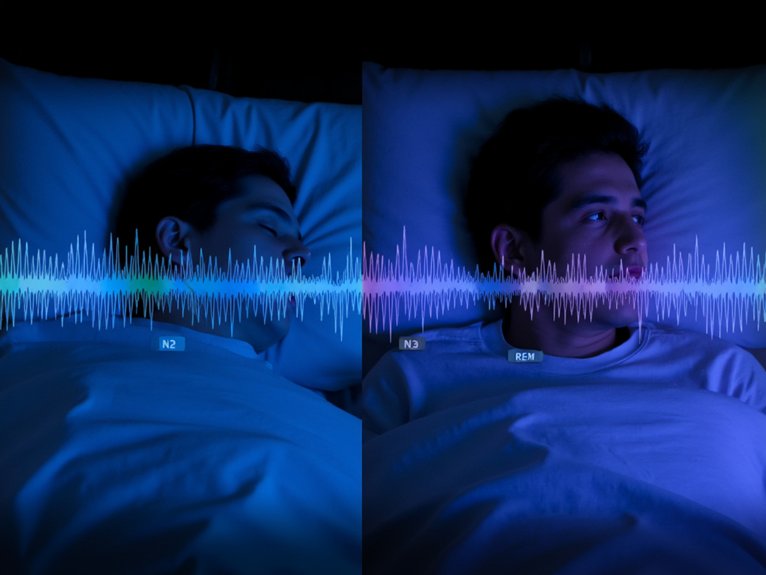 sleep talking stages vary