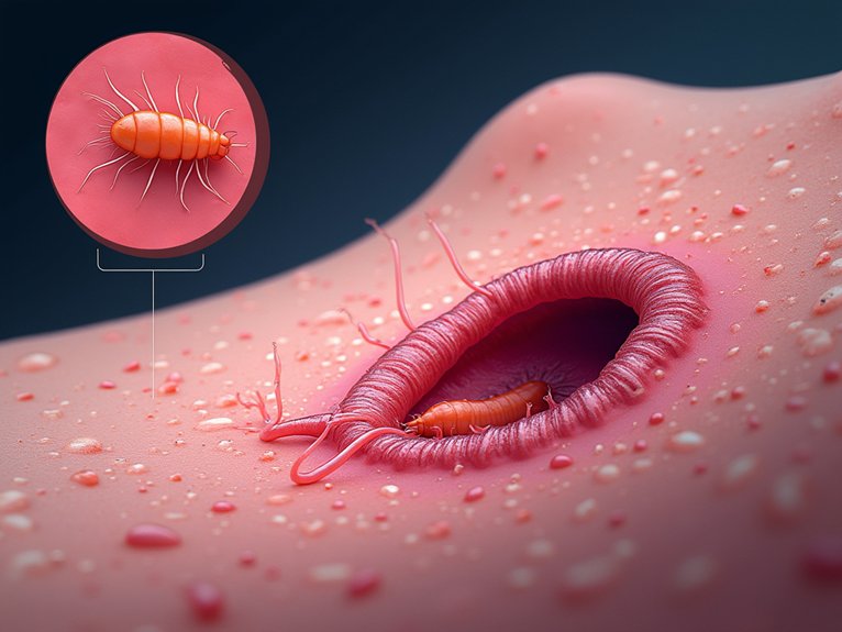 stealthy parasite subdues sensory triggers