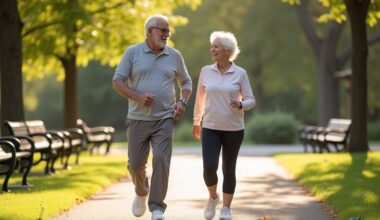 sustainable walking routine for seniors