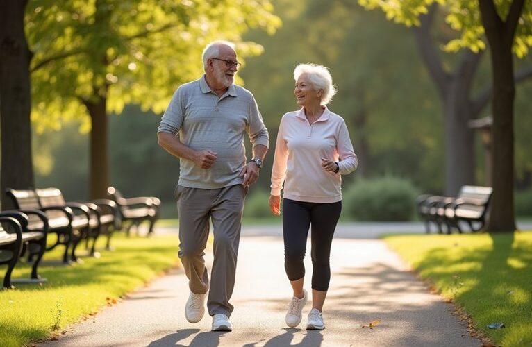 sustainable walking routine for seniors