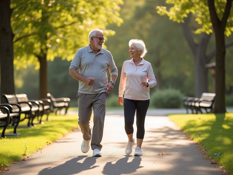 sustainable walking routine for seniors
