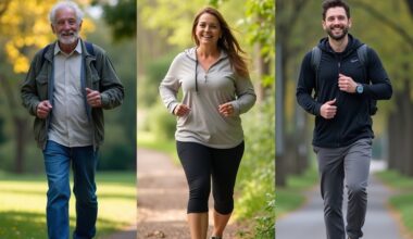 tailored walking goals by age