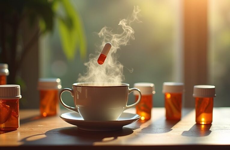 tea drug interaction caution