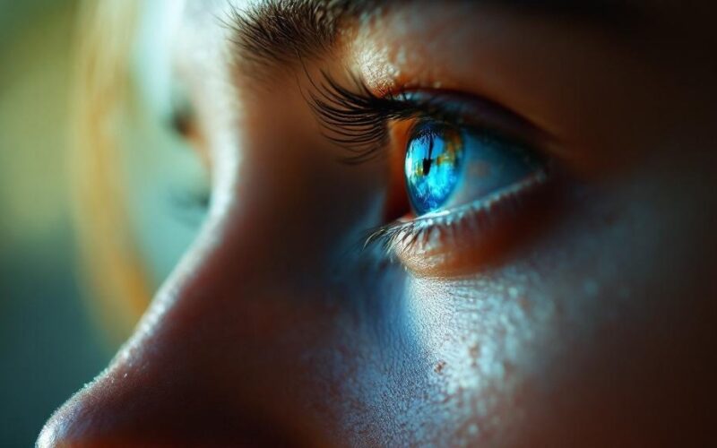 tears suppressed damage nervous system