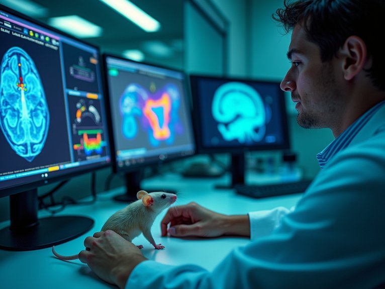 thalamic excitability driving autistic behaviors