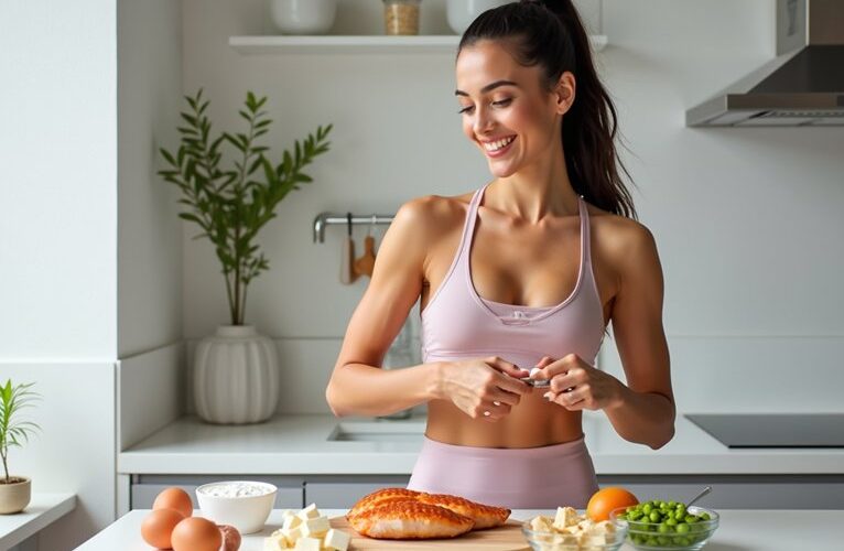 tone arms with lean proteins