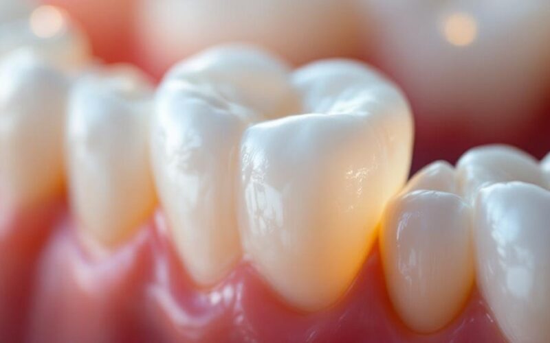 tooth enamel color health indicators