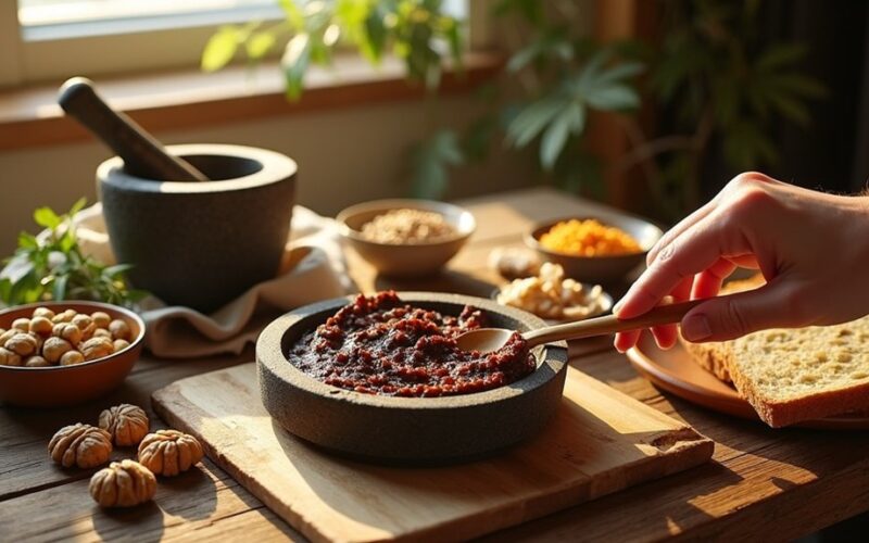 healthy nutty russian seed spread