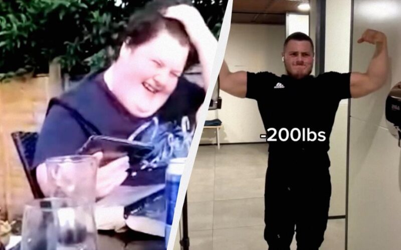 lost 90 kg in 4 years