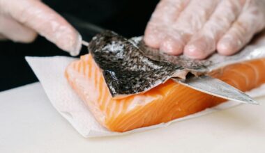 peeling redfish skin easily
