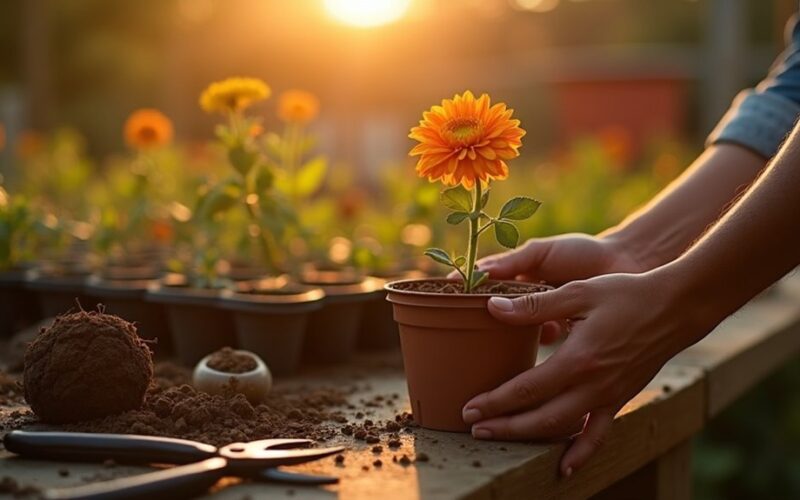propagate chrysanthemum into dozen