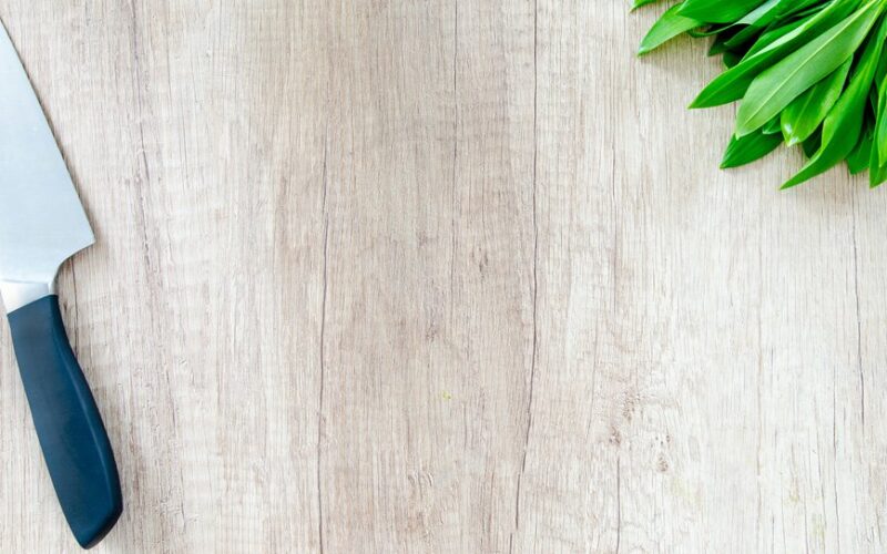 sanitized odor free wooden board