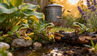 attract frogs eliminate pests