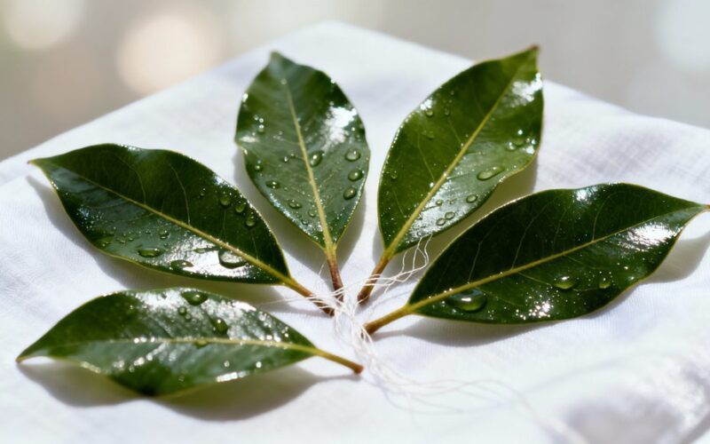 bay leaves sparkling laundry