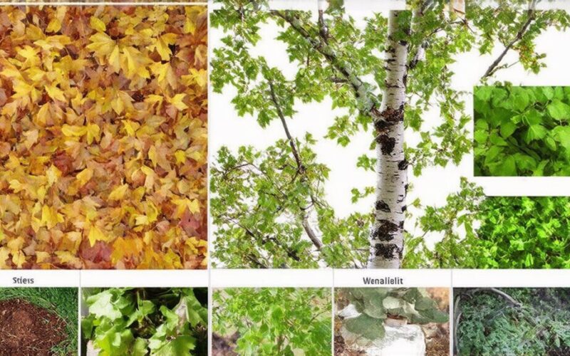 birch leaves improve soil fertility