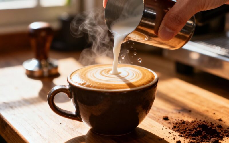 brew caf quality foam coffee