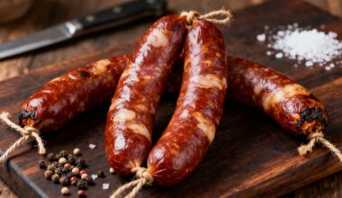 buy three chemical free smoked sausages