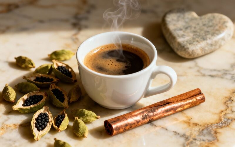 cardamom spiced heart healthy alertness