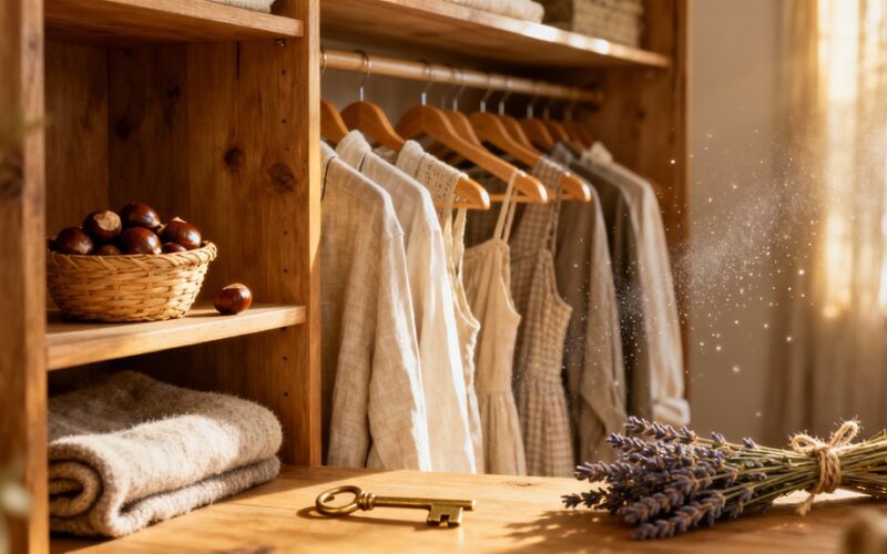 chestnuts deter clothes moths