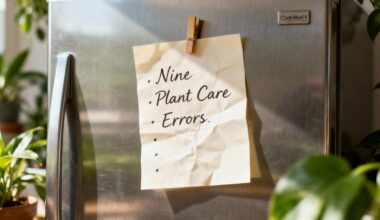 common houseplant care mistakes