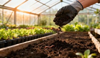 compost rich organic matter amendment