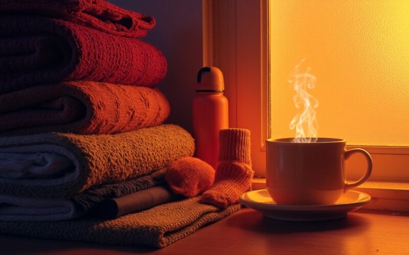 diy apartment heating without utilities