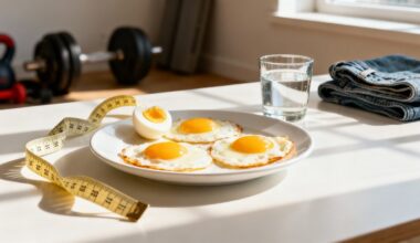 egg consumption influences waistline
