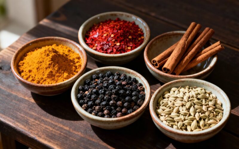 essential five versatile spices