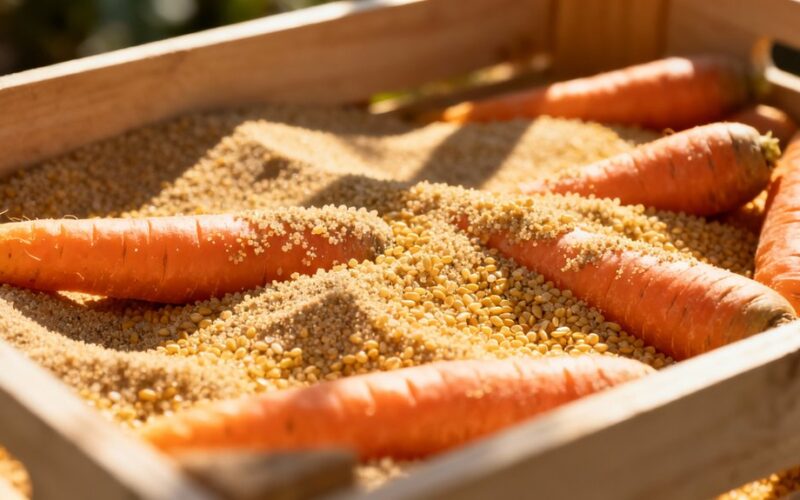 firm carrots stay safe