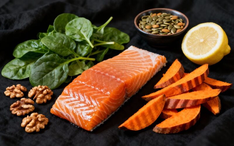 foods preventing hair loss