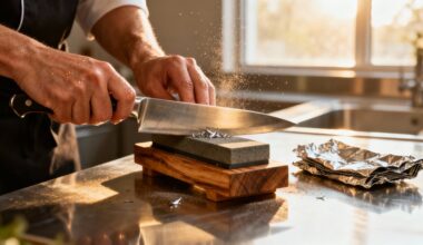 forget foil sharpen properly