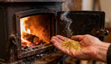 handful of granular gold
