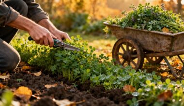 incorporate autumn green manure