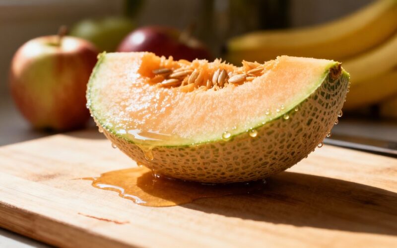 melon spoilage from proximity