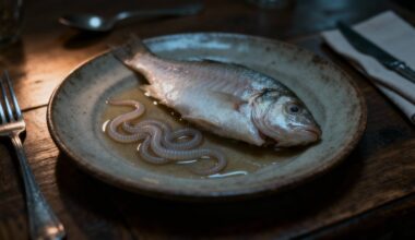 often parasitized fish avoid serving