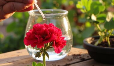 one drop yearly geranium fertilizer