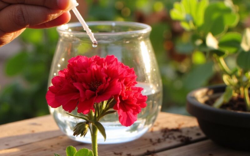 one drop yearly geranium fertilizer