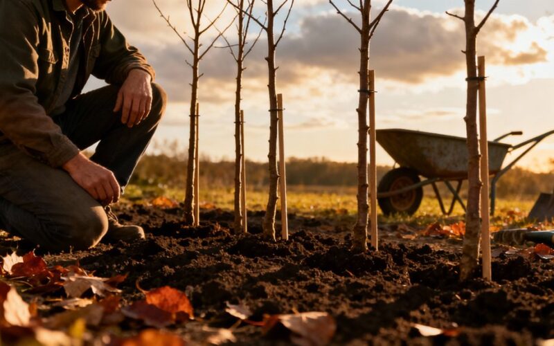 plant fruit trees november 2025