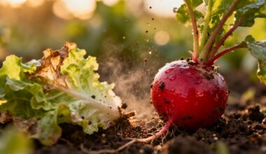 radish suppresses neighbor growth