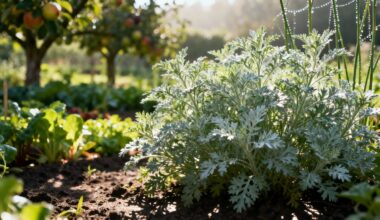 repels pests in gardens