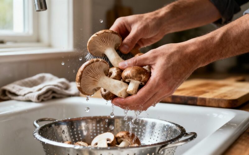 rinse gently dry thoroughly