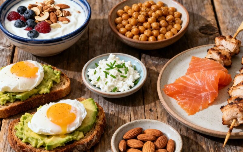 seven protein packed snack foods